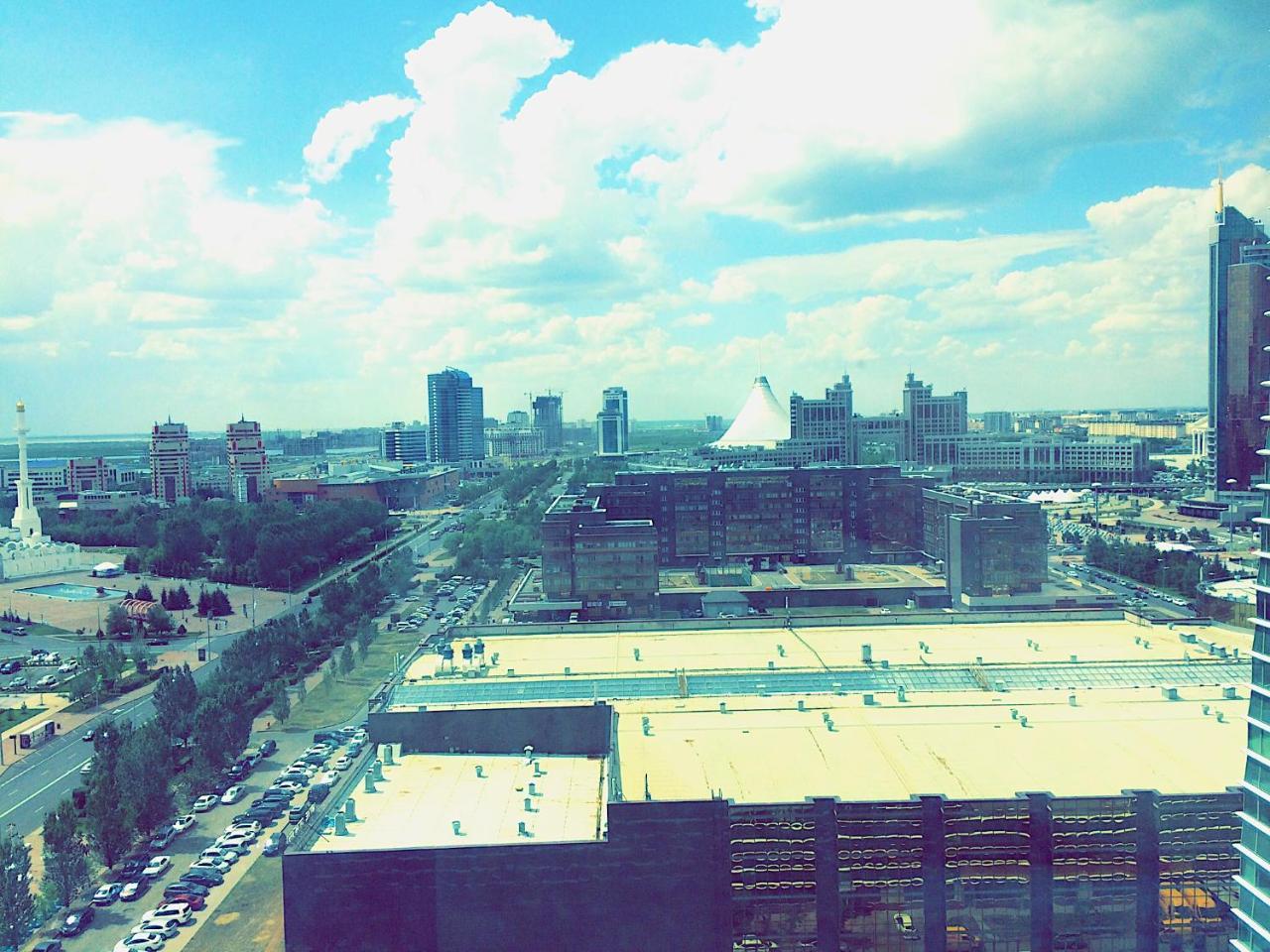 Amasing Apartment On Dostyk 5 Str Astana Buitenkant foto