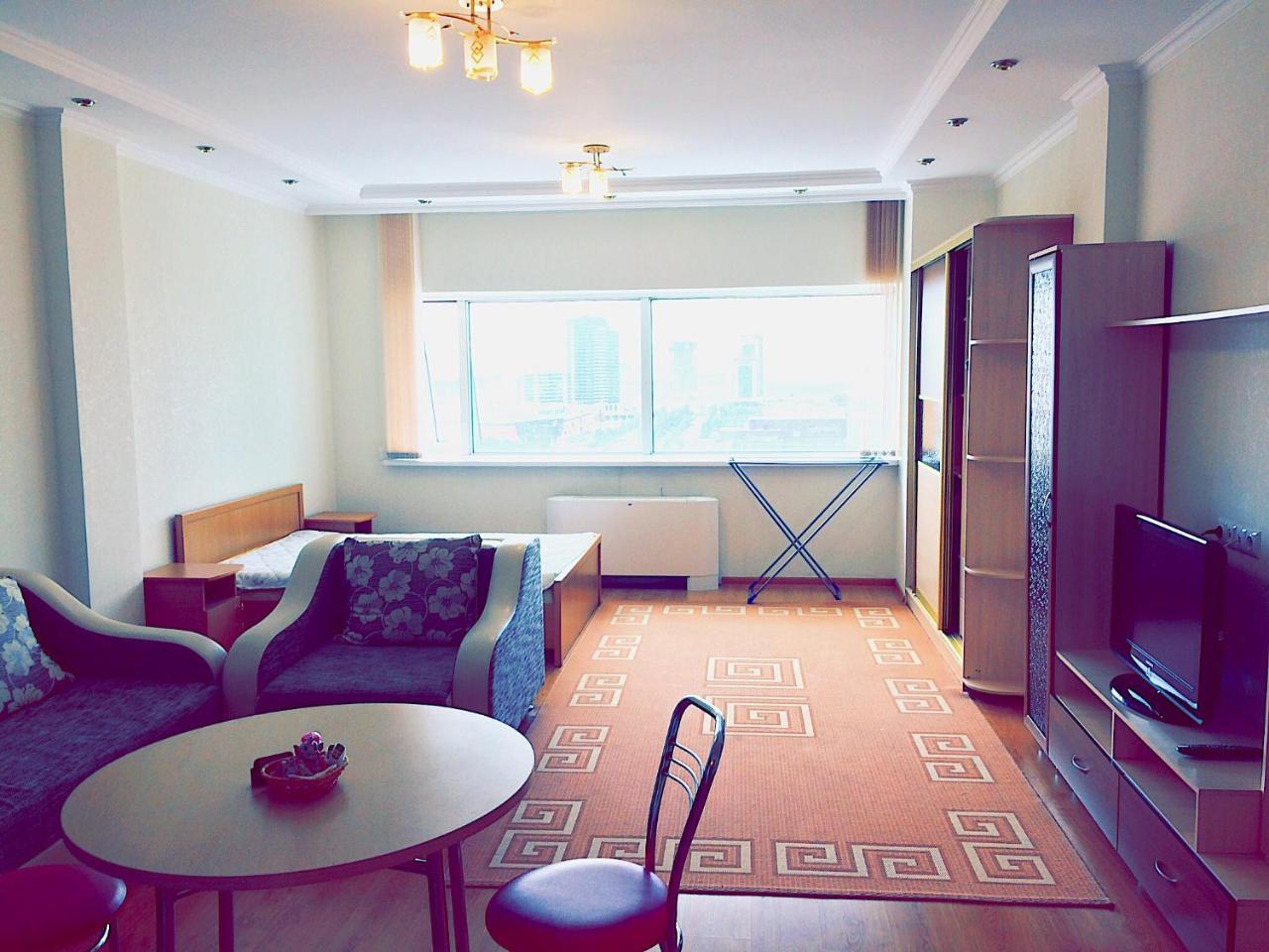 Amasing Apartment On Dostyk 5 Str Astana Buitenkant foto